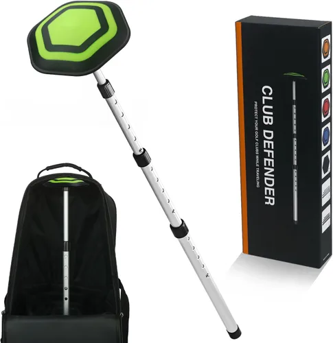 Miniatura 8 de Sistema de soporte de bolsa de viaje de golf, kit de protección de viaje de club de golf