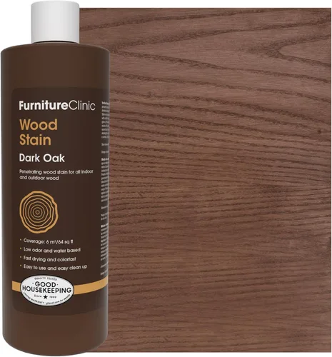 Miniatura 34 de Furniture Clinic - Tinte para madera de base acuosa Palisandro Secado rápido, bajo olor y no tóxico para muebles de interior y exterior y más