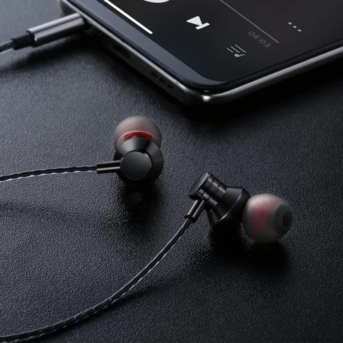 Miniatura 4 de Empsun Auriculares con cable con micrófono, auriculares estéreo con graves, auriculares de oído con aislamiento de ruido, compatibles con todos