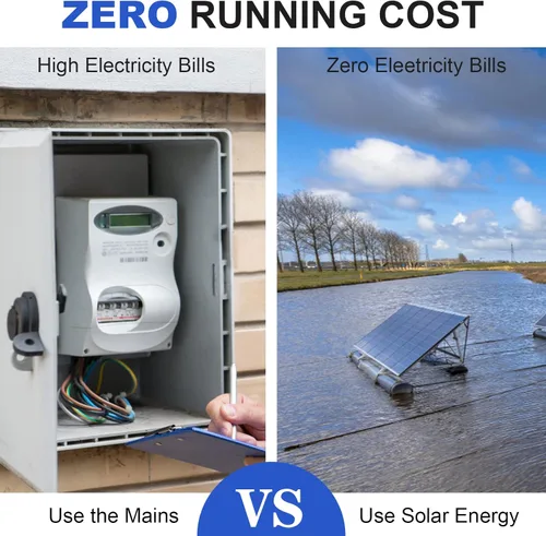 Miniatura 9 de ECO-WORTHY Kit de bomba de pozo solar, bomba de agua sumergible de 12 V CC con panel solar de 200 W para áreas fuera de la red, pozos profundos