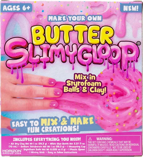 Miniatura 5 de SLIMYGLOOP crea tu propio kit de sirena por Horizon Group USA, mezcla y crea estiramiento, esponjoso, pegajoso, masilla, lentejuelas brillantes