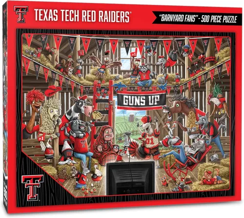 Miniatura 38 de YouTheFan NCAA Barnyard Fans - Rompecabezas de 500 piezas