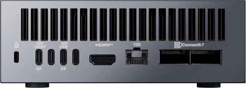 Miniatura 11 de Asus Ascent GX10-GG0010BN Computadora de escritorio con IA - ARM Cortex X925-128 GB - 1 TB PCI Express NVMe 4.0 x4 SSD - Gris estelar - NVIDIA GB10