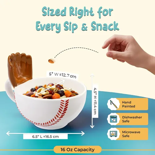 Miniatura 3 de MAX'IS Creations Taza de café con guante de béisbol para entrenador, niños de 8 a 14 años, hombres y mujeres, regalos y accesorios de béisbol