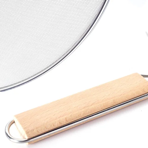 Miniatura 4 de 3 piezas de pantalla contra salpicaduras de grasa para sartén, malla protectora de salpicaduras de acero inoxidable protector de grasa para cocina