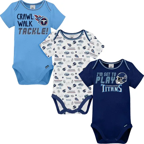 Miniatura 8 de Gerber - Mameluco unisex de manga corta para bebé, equipo de la NFL, paquete de 3