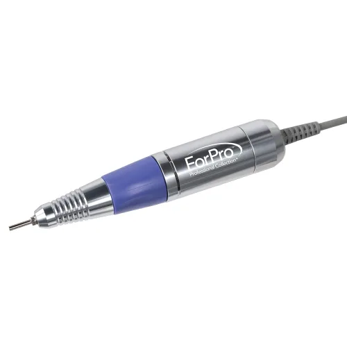 Miniatura 3 de ForPro Professional Collection BRAVO - Kit de taladro de uñas profesional, morado, taladro eléctrico portátil para uñas artificiales y naturales
