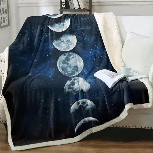 Miniatura 11 de Sleepwish Manta de forro polar de camuflaje verde para niños y niños, manta de sherpa de camuflaje marrón suave para sofá, silla, manta