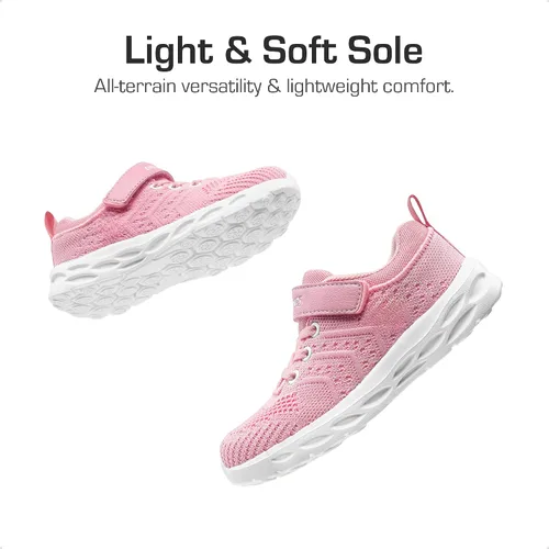 Miniatura 4 de DREAM PAIRS Zapatos deportivos para niños y niñas, tenis para correr y escuela, para niños pequeños y grandes