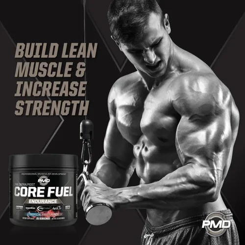 Miniatura 3 de PMD Sports Core Fuel Resistance, Performance & Recovery - BCAAs, EAA, betalanina, betaína anhidra, glutamina, electrolitos - crecimiento muscular