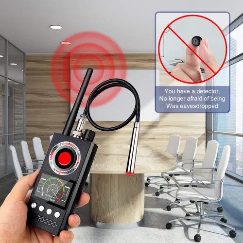 Miniatura 4 de Detector de señales RF inalámbrico antiespías. Detector de error de señal de cámara GPS. Detección. Rastreador de GPS. Cámara oculta. Dispositivo