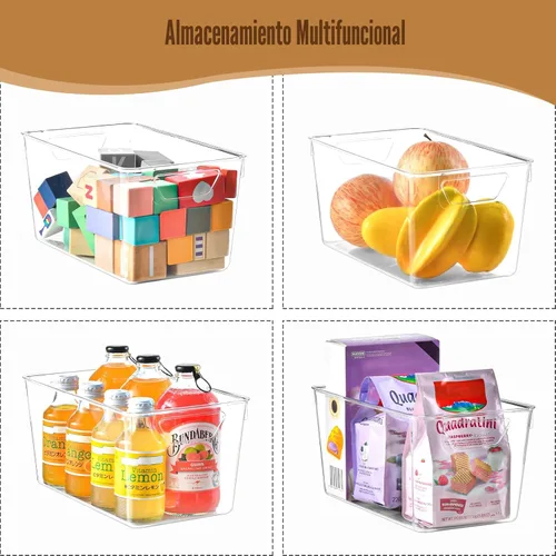 Miniatura 3 de Freebat 12 paquetes de organizadores y almacenamiento, contenedores de organización y almacenamiento para despensa, organizador de gabinete