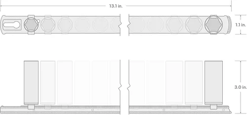 Miniatura 7 de TEKTON SHD91105 - Juego de llaves de vaso de 6 puntos con riel de 3/8 pulgadas de profundidad, 9 piezas (5/16 - 3/4 pulgadas)