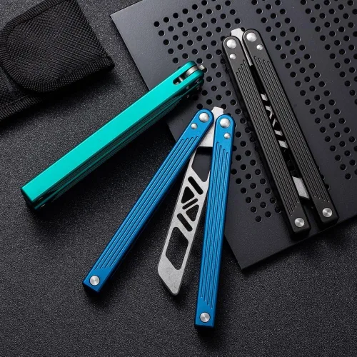 Miniatura 5 de KEEDAS Sistema de buje de forja integrado, mango de canal integral T6061, excelente agarre, bastante sólido, mejor equilibrio e inercia (verde)