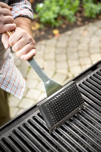 Miniatura 5 de Outset QVG40 Verde Collection - Cepillo para parrilla con cerdas reemplazables y raspador