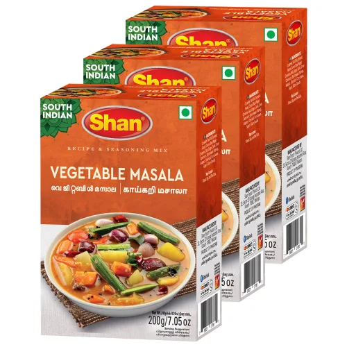 Miniatura 187 de Shan Korma Recipe and Seasoning Mix 1.76 oz (50g) - Spice Powder for Traditional Meat in Yogurt Sauce - Suitable for Vegetarians - Airtight Bag in a