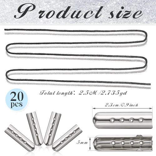 Miniatura 2 de MTLEE Cordones de zapatos con diamantes de imitación, cordones de diamantes de imitación con capucha y cordones de purpurina para zapatillas