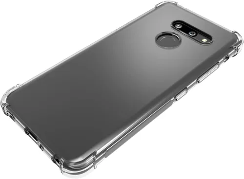 Miniatura 4 de USTIYA Funda para LG G8 ThinQ Clear TPU Cuatro Esquinas Cubierta Protectora Transparente Suave