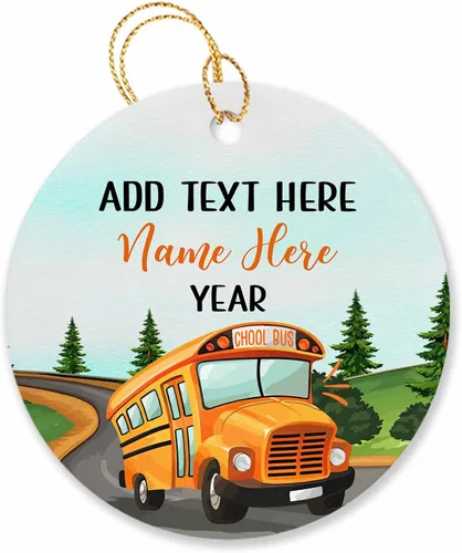 Miniatura 12 de Adorno de Navidad personalizado para artista, regalo de adorno de artista para árbol de Navidad, adorno de Navidad de pintor 2026, texto