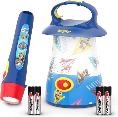 Energizer PAW Patrol - Paquete combinado de linterna LED y linterna de mano para niños, grandes linternas LED ligeras para niños, baterías incluidas
