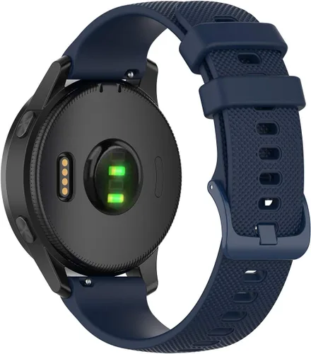 Miniatura 11 de Correas de reloj Garmin Vivoactive 4 de 1.77 pulgadas, bandas de silicona de 0.866 pulgadas para Galaxy Watch 3 de 1.772 pulgadas/Galaxy Watch 1.811
