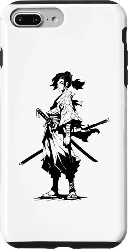 Miniatura 9 de Funda gráfica japonesa para iPhone 11 Kawaii Manga Samurai Anime Ninja