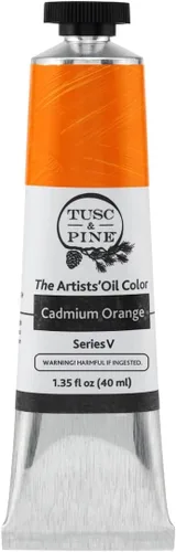 Miniatura 176 de Tusc & Pine Pintura al óleo Artist – Alizarin Crimson, 1.4 fl oz, sin amarilleo, consistencia rica y cremosa, carga máxima de pigmento, pinturas al