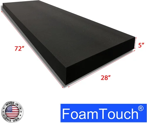 Miniatura 2 de FoamTouch Colchón de espuma viscoelástica de gel de 5" sin funda
