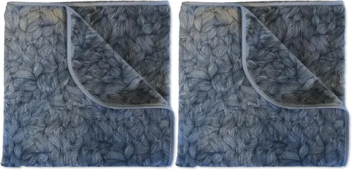 Miniatura 17 de Manta 100 % impermeable, sedosa, suave,para perros, gatos y personas, L Buff/Dove