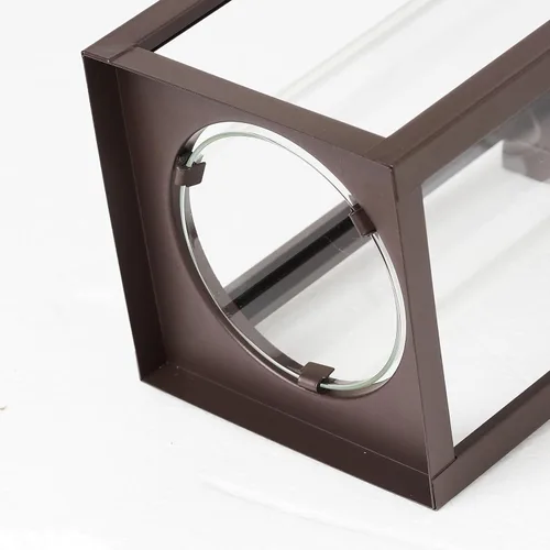 Miniatura 7 de MICSIU - Lámpara de pared para exterior de bronce cepillado con aceite, impermeable, de 13 pulgadas, luces de aplique de pared al aire libre, vidrio