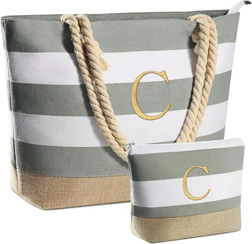Miniatura 109 de YOOLIFE Beach Bags for Women - Travel Canvas Beach Tote, Pool Waterproof Bag, Travel Essentials, Gifts for Women Birthday