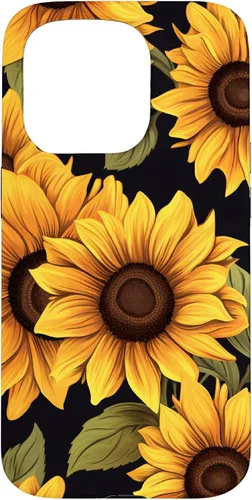 Miniatura 14 de Funda para iPhone 13 Pro Max Aesthetic Sunflowers y Wild Flower