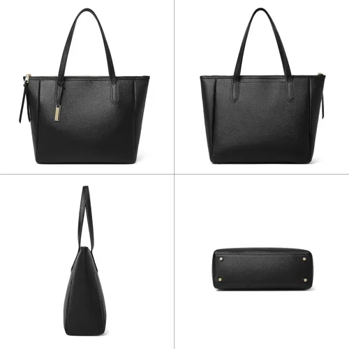 Miniatura 3 de DORIS&JACKY Leather Tote Bag Handbag For Women