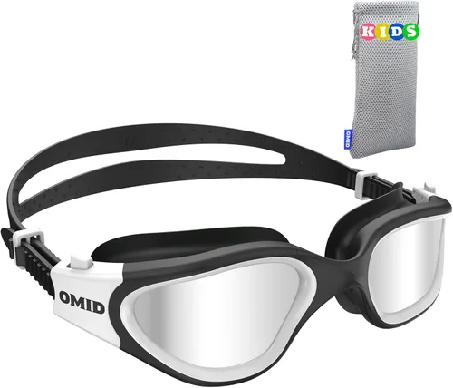 Miniatura 22 de OMID Kids Swim Goggles, P2mini Polarized Swimming Goggles Comfortable for Age 6-14