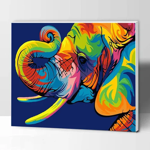 Miniatura 8 de Komking Kit de pintura de caballo por números para adultos y niños, kits de pintura por números en manualidades de lienzo, caballo de color 16 x 20