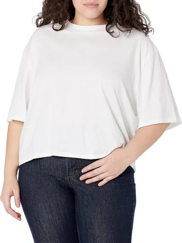 Miniatura 5 de The Drop Camiseta corta de manga corta con cuello redondo Sydney para mujer