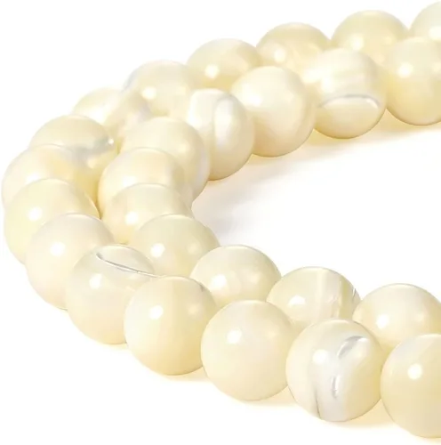 Miniatura 86 de Cuentas de ónix negro BEADNOVA con cuentas de cristal natural, piedras preciosas, redondas, sueltas, curativas de energía con cordón elástico de 01)