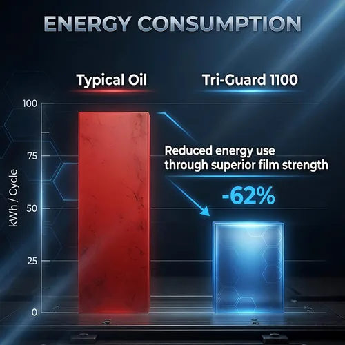 Miniatura 6 de Aceite de compresor de aire sintético sin detergente de 8,000 horas – TRI-Guard 1100, ISO 100, SAE 30 compresor de pistón – jarra de 1 galón