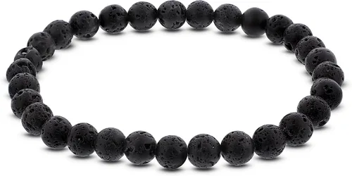 Miniatura 27 de Gem Avenue Handmade Round Bead Stretch Bracelet Unisex Natural Stone Beaded Jewelry for Men & Women, Elastic Wristband for Daily Wear