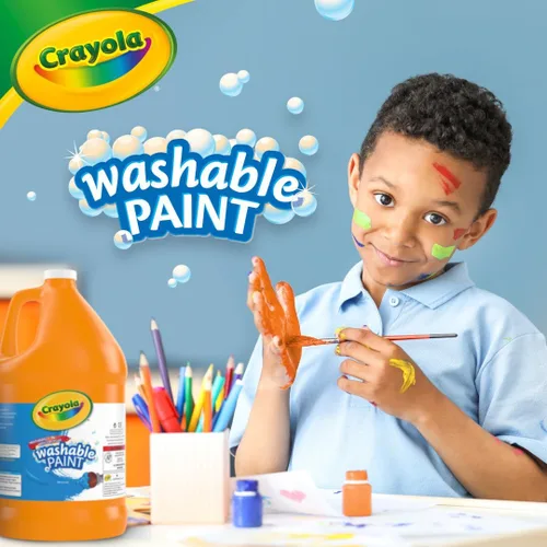 Miniatura 6 de Crayola Pintura lavable número 54-2128-053, GL, Anaranjado