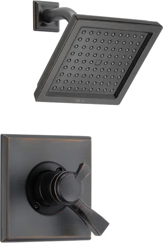 Miniatura 10 de Delta Faucet Dryden Serie 17 Kit de molduras de ducha de doble función con cabezal de ducha de un solo rociador, inoxidable, flujo de agua de 2.0