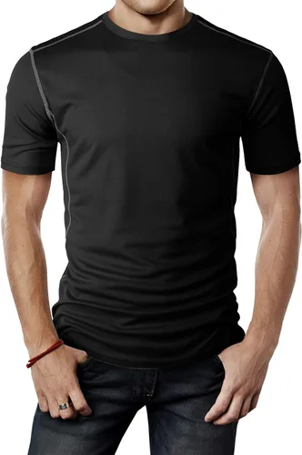 Miniatura 11 de H2H Camisetas deportivas de manga corta para hombre de varios estilos