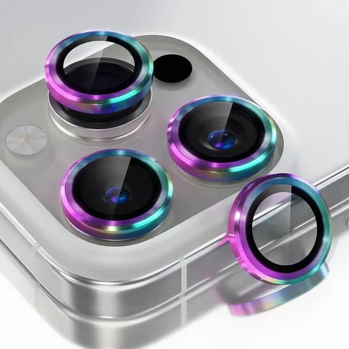 Miniatura 24 de Choiche Compatible para iPhone 17 Pro/iPhone 17 Pro Max Protector de Lente de Cámara, Protector de Pantalla de Cubierta de Cámara de Vidrio Templado