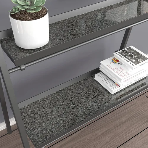 Miniatura 5 de VEELIKE Papel de contacto de granito de 15.7 x 118 pulgadas para encimeras de cocina, papel de contacto de mármol impermeable para despegar y pegar