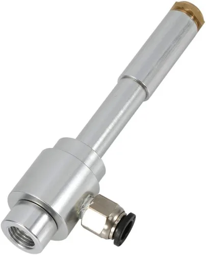Miniatura 8 de Aire frío de vórtice de aleación de aluminio de 5.118 in con tubo flexible para fresadora de torno CNC Enfriamiento en seco