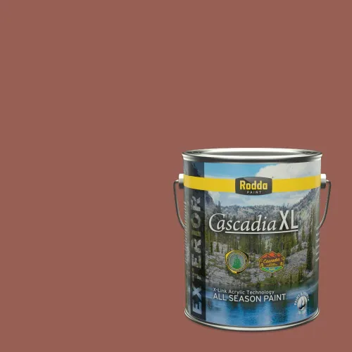 Miniatura 83 de Rodda Paint CASCADIA XL Pintura e imprimación satinada para exteriores en uno, cuarto de galón, Metropolis Mood