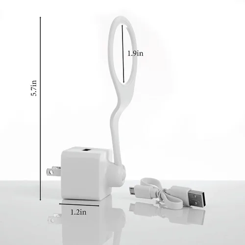 Miniatura 3 de Cargador USB 360 ajustable de pared de rótula de CA para montaje en toma de corriente alterna NC1102ES Nest Cam interior cargador portátil
