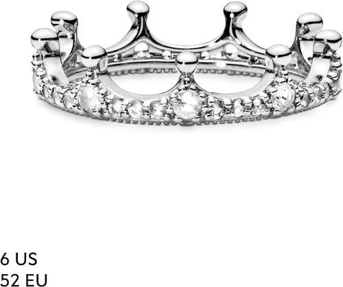 Miniatura 7 de PANDORA Joyería - Anillo de circonita cúbica transparente brillante en plata de ley Metal Zirconia cúbica