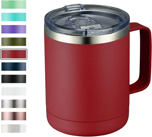 Miniatura 42 de MEWAY - Taza de café con asa, vaso térmico