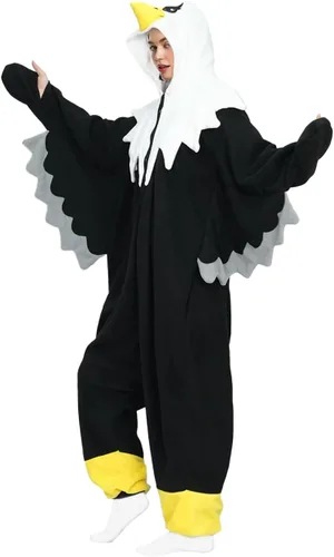 Miniatura 5 de Mamelucos de mapache, lagarto y cuervo para adultos, ideales como pijamas para Halloween, Navidad, disfraz de cosplay para mujeres y hombres